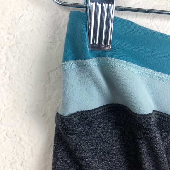 Lucy lucypowermax Gray blue Crop Pants Small - Picture 6 of 8